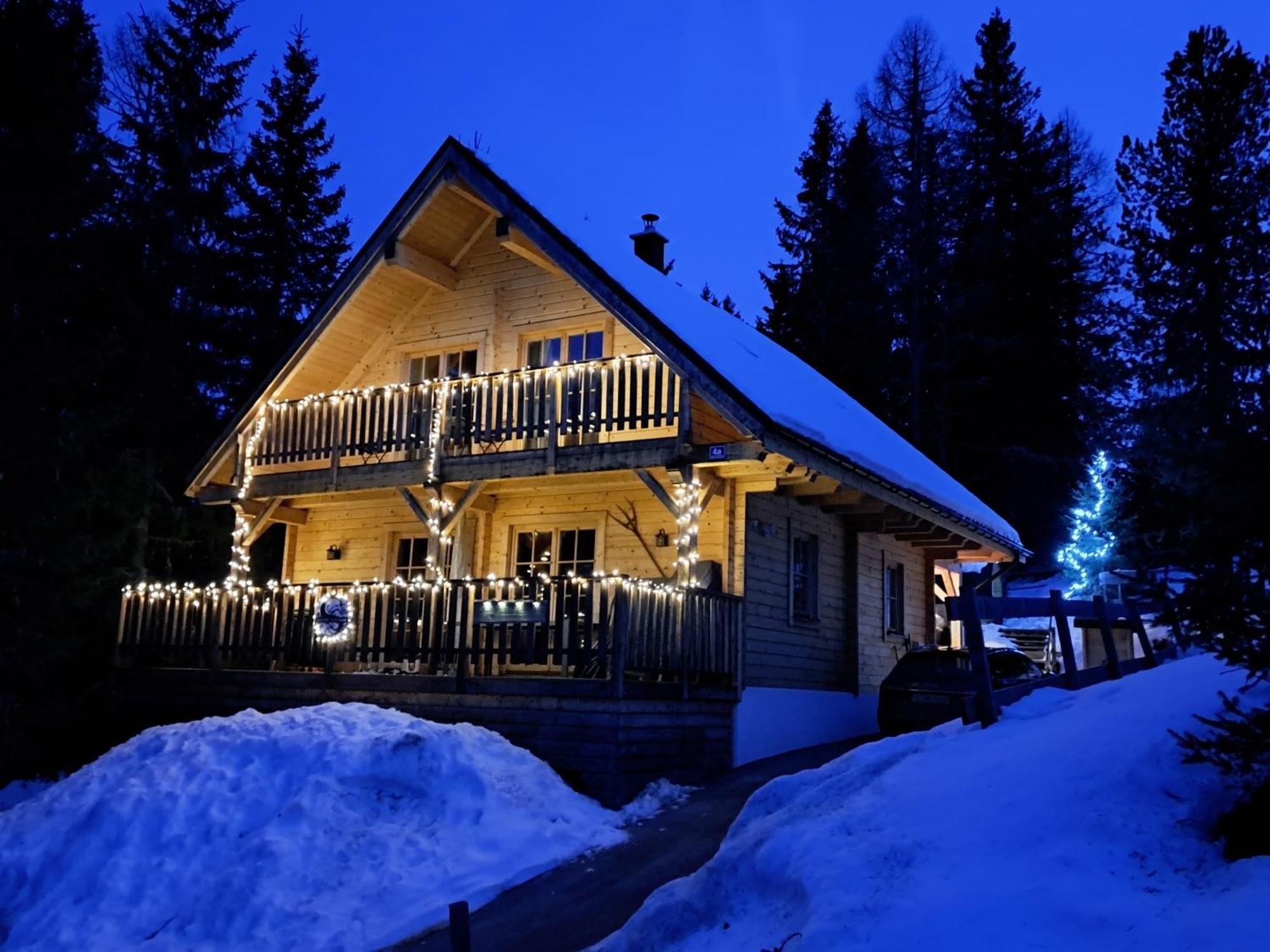 Schwabenhuette Villa Sirnitz-Sonnseite ภายนอก รูปภาพ